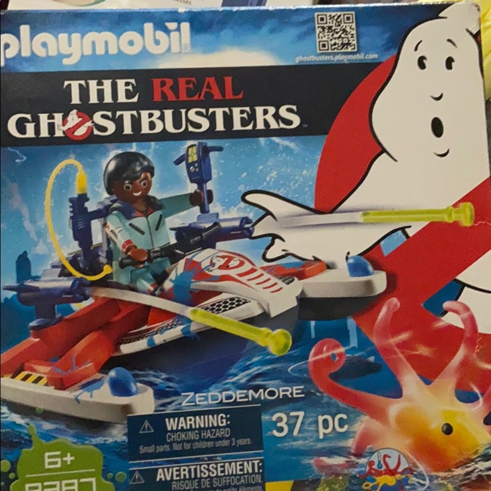 Playmobil The real Ghostbusters 37 piece set.  New